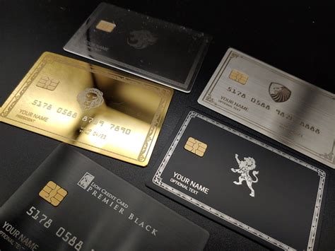 old metal credit cards.